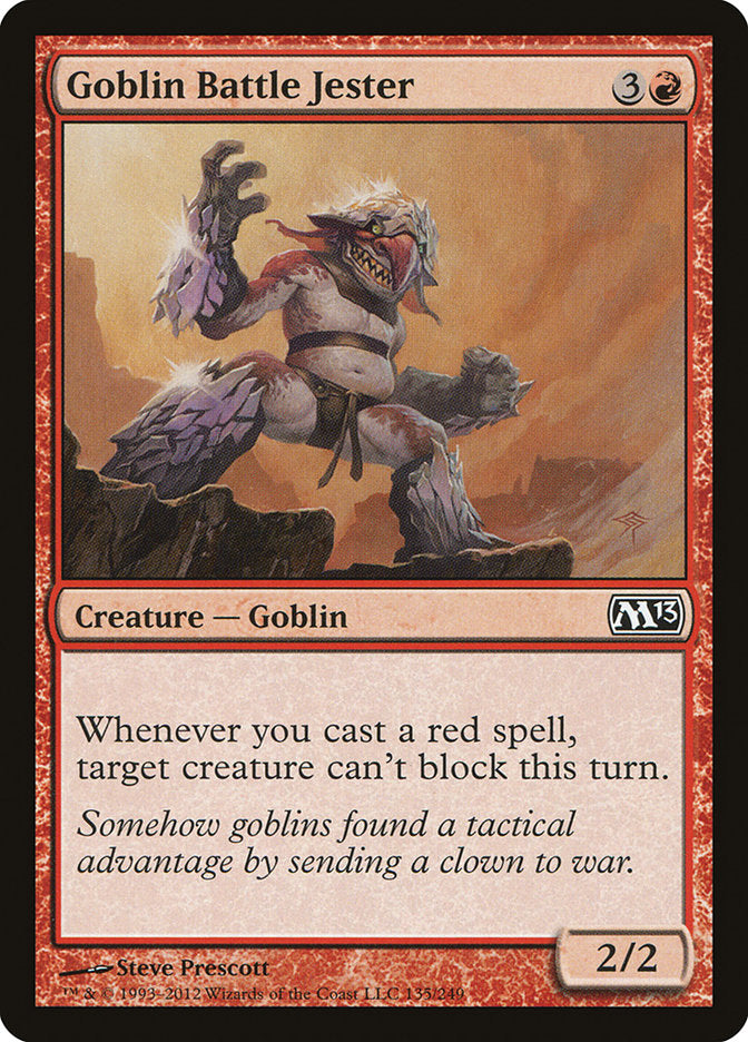 Goblin Battle Jester [Magic 2013] | The Gaming Verse