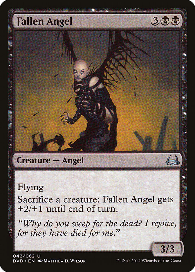 Fallen Angel (Divine vs. Demonic) [Duel Decks Anthology] | The Gaming Verse