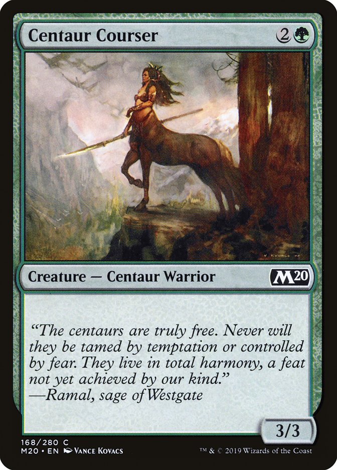 Centaur Courser [Core Set 2020] | The Gaming Verse