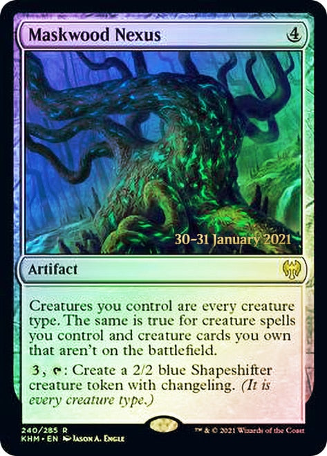 Maskwood Nexus  [Kaldheim Prerelease Promos] | The Gaming Verse