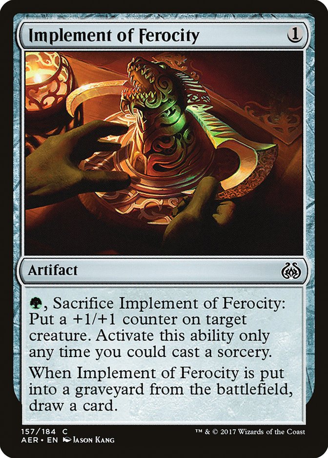 Implement of Ferocity [Aether Revolt] | The Gaming Verse