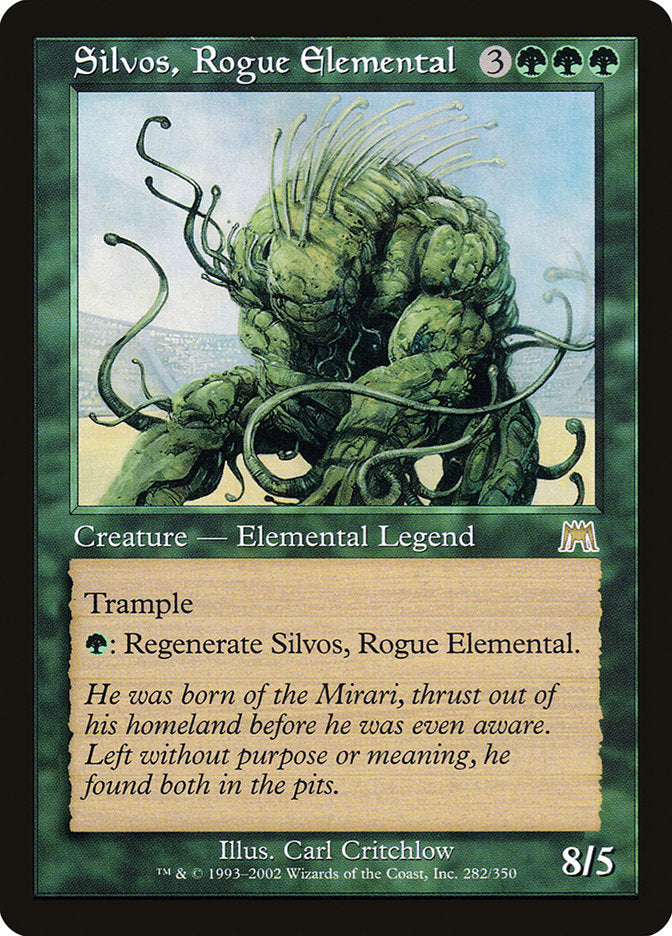 Silvos, Rogue Elemental [Onslaught] | The Gaming Verse