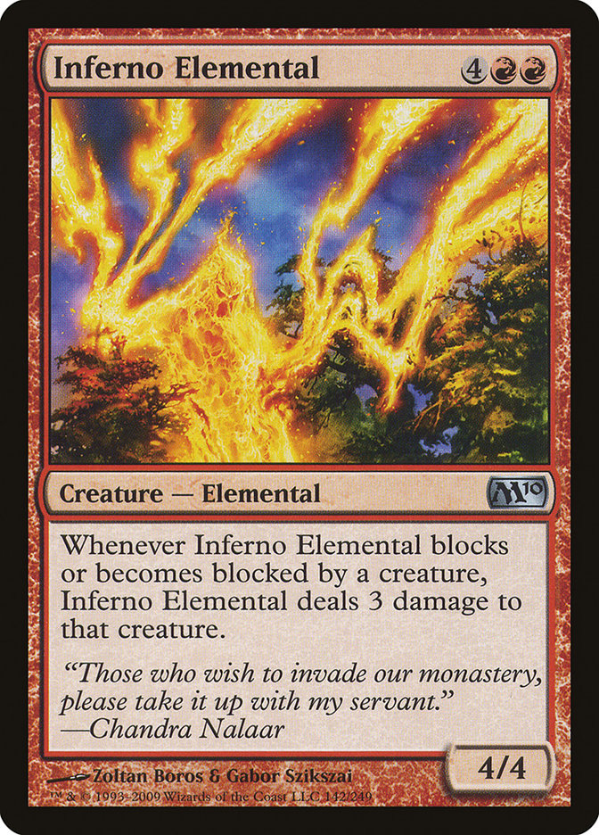 Inferno Elemental [Magic 2010] | The Gaming Verse