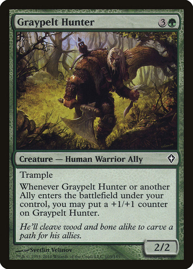 Graypelt Hunter [Worldwake] | The Gaming Verse