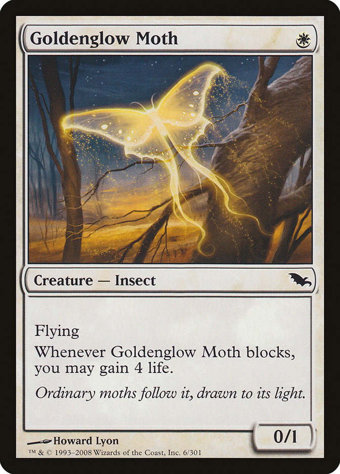 Goldenglow Moth [Shadowmoor] | The Gaming Verse