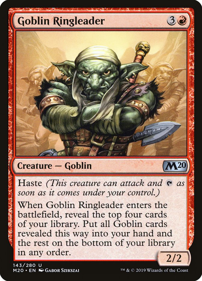 Goblin Ringleader [Core Set 2020] | The Gaming Verse