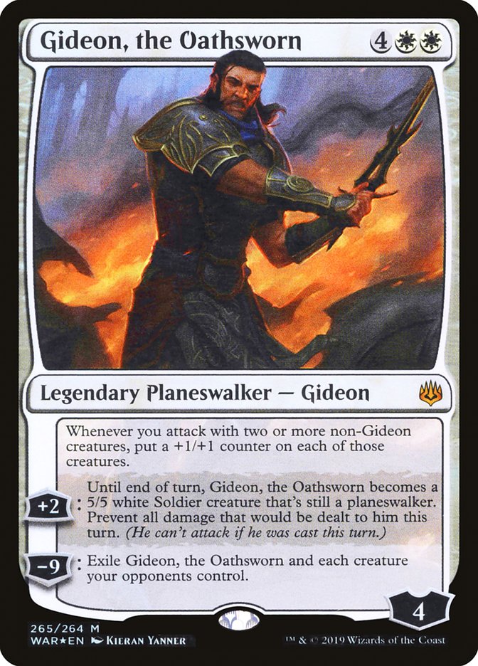 Gideon, the Oathsworn [War of the Spark] | The Gaming Verse