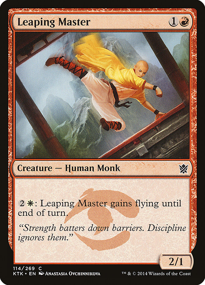 Leaping Master [Khans of Tarkir] | The Gaming Verse