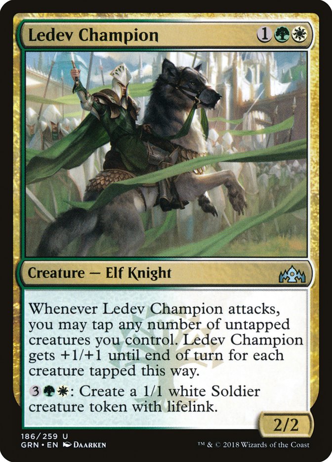 Ledev Champion [Guilds of Ravnica] | The Gaming Verse