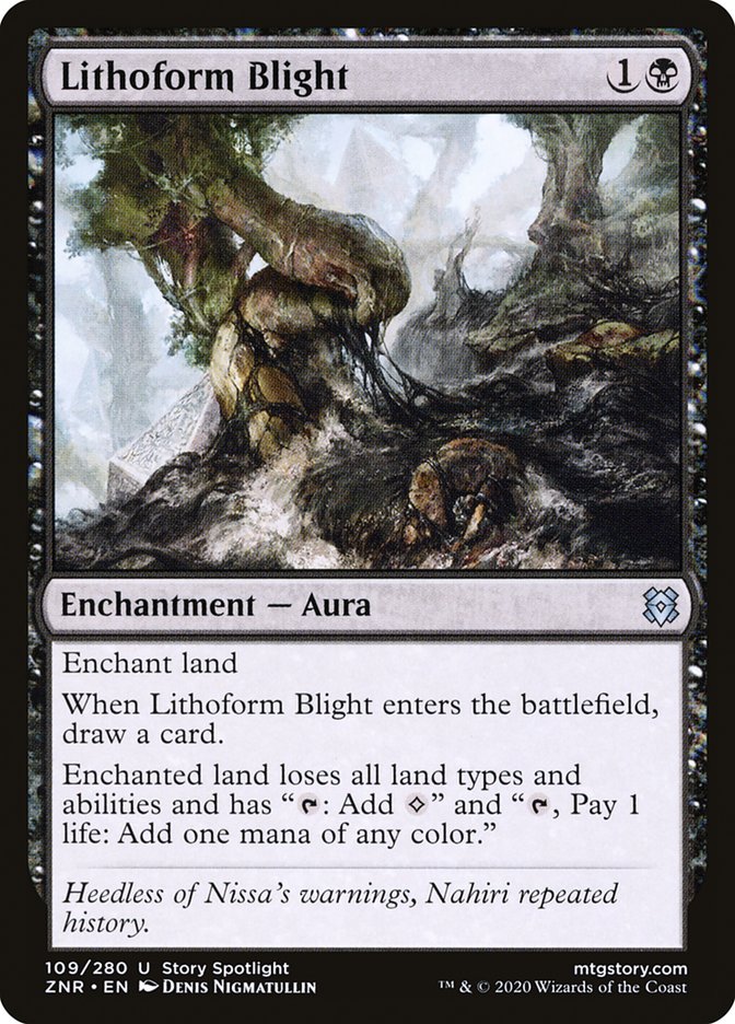 Lithoform Blight [Zendikar Rising] | The Gaming Verse