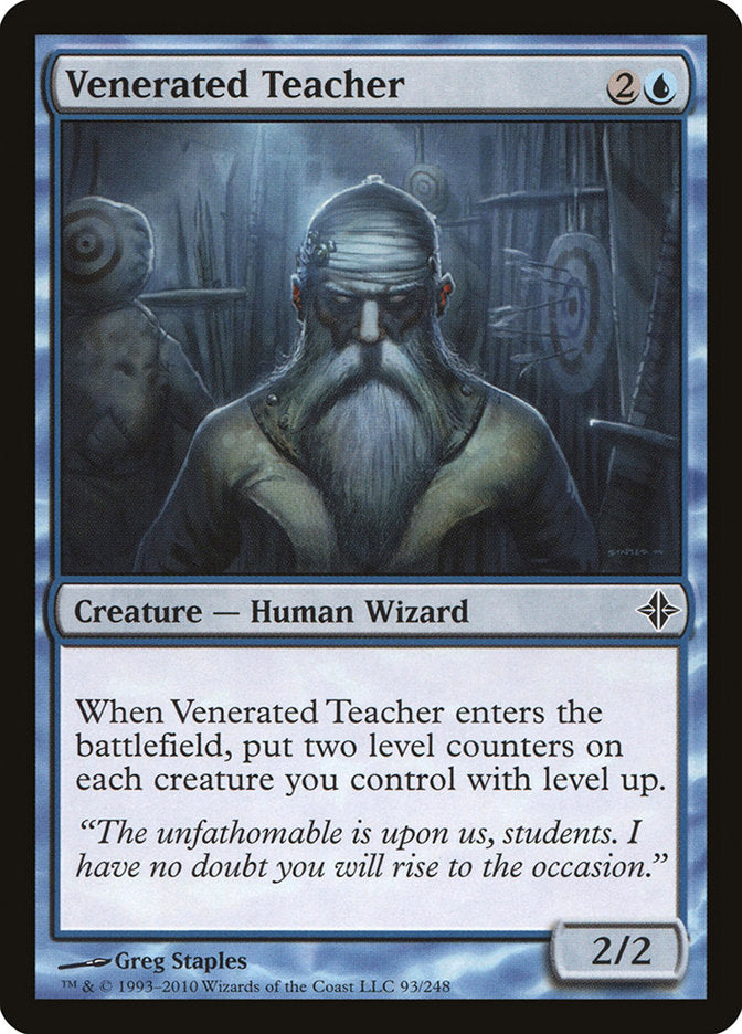 Venerated Teacher [Rise of the Eldrazi] | The Gaming Verse