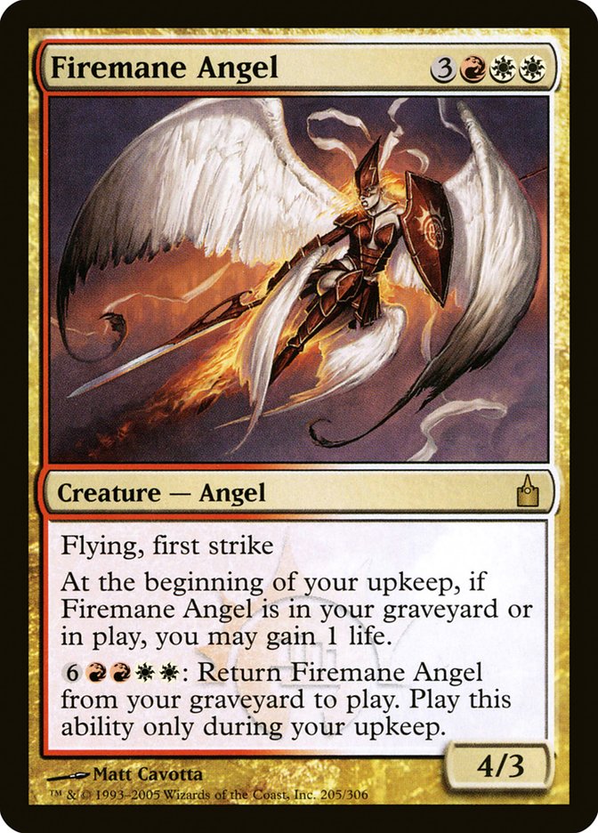 Firemane Angel [Ravnica: City of Guilds] | The Gaming Verse