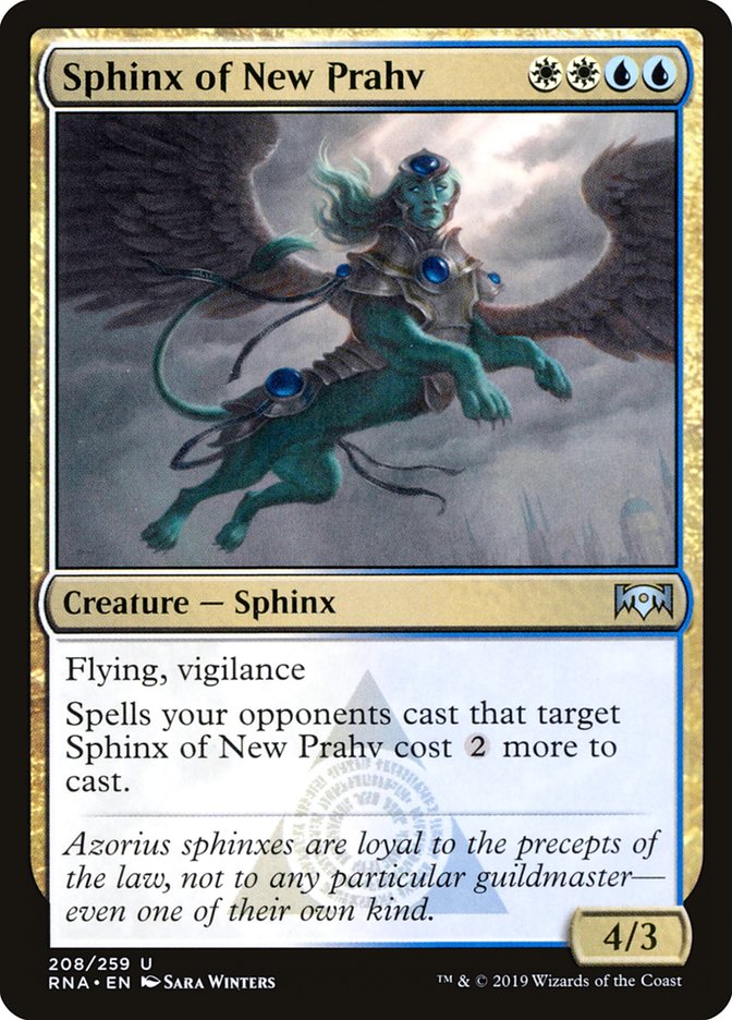 Sphinx of New Prahv [Ravnica Allegiance] | The Gaming Verse