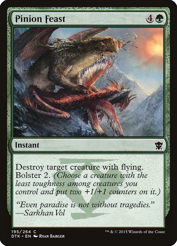 Pinion Feast [Dragons of Tarkir] | The Gaming Verse