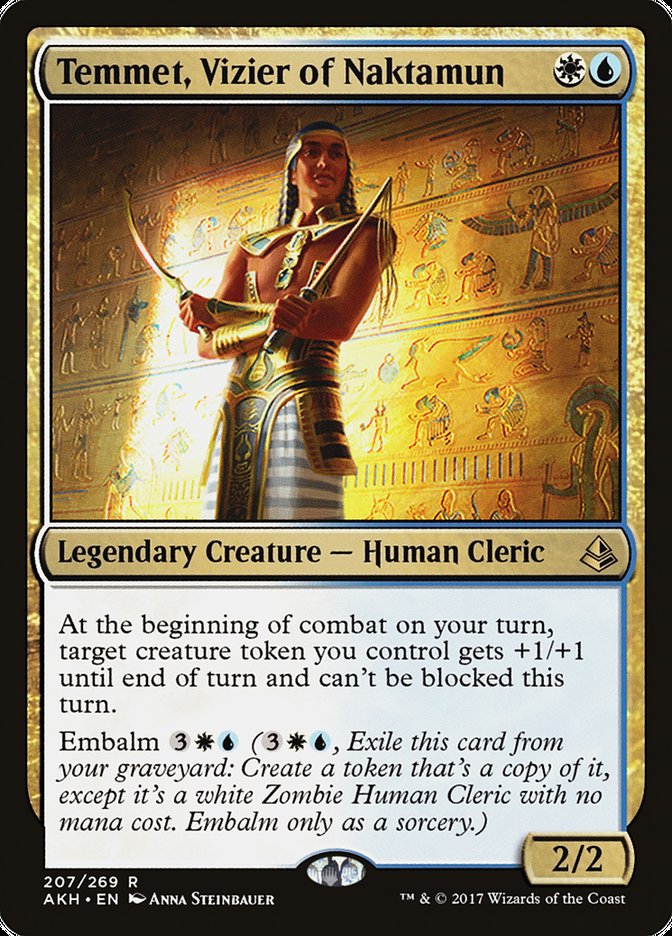 Temmet, Vizier of Naktamun [Amonkhet] | The Gaming Verse