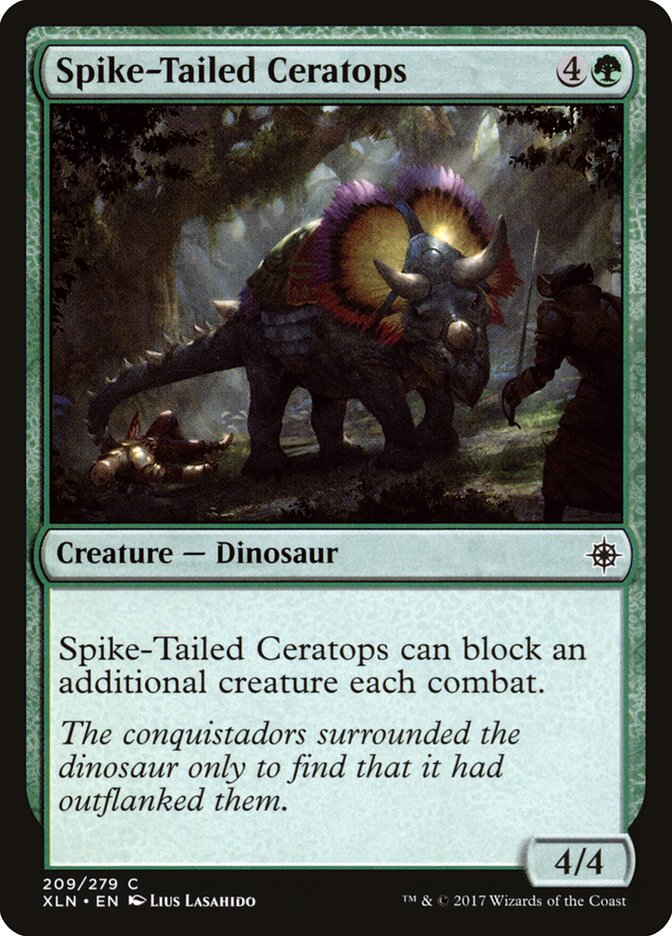 Spike-Tailed Ceratops [Ixalan] | The Gaming Verse