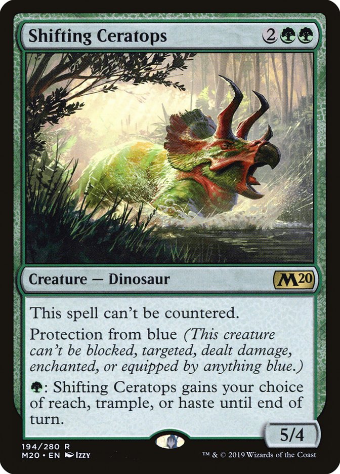 Shifting Ceratops [Core Set 2020] | The Gaming Verse