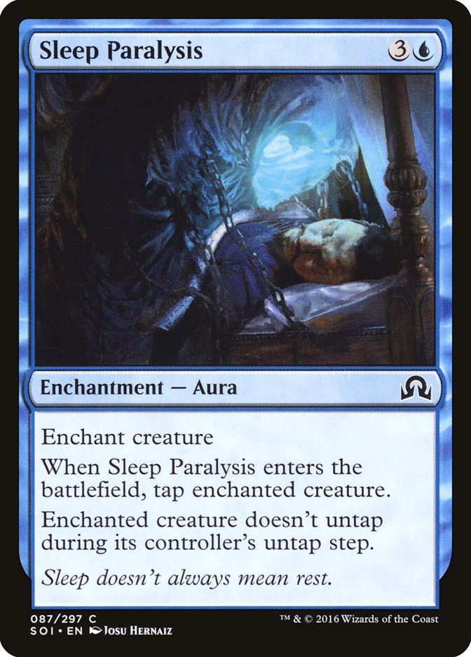 Sleep Paralysis [Shadows over Innistrad] | The Gaming Verse