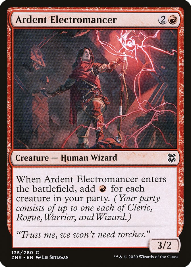 Ardent Electromancer [Zendikar Rising] | The Gaming Verse