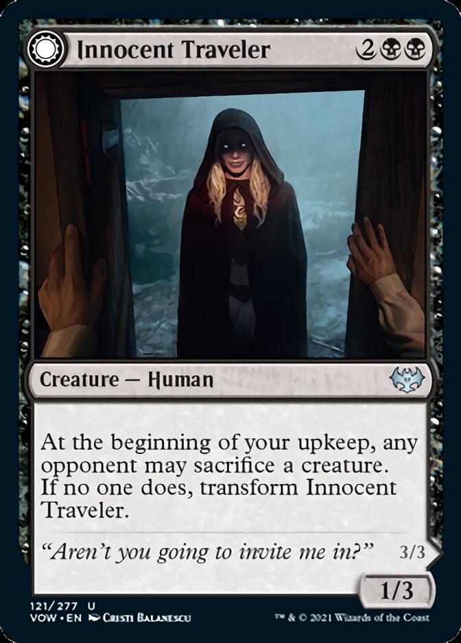 Innocent Traveler // Malicious Invader [Innistrad: Crimson Vow] | The Gaming Verse