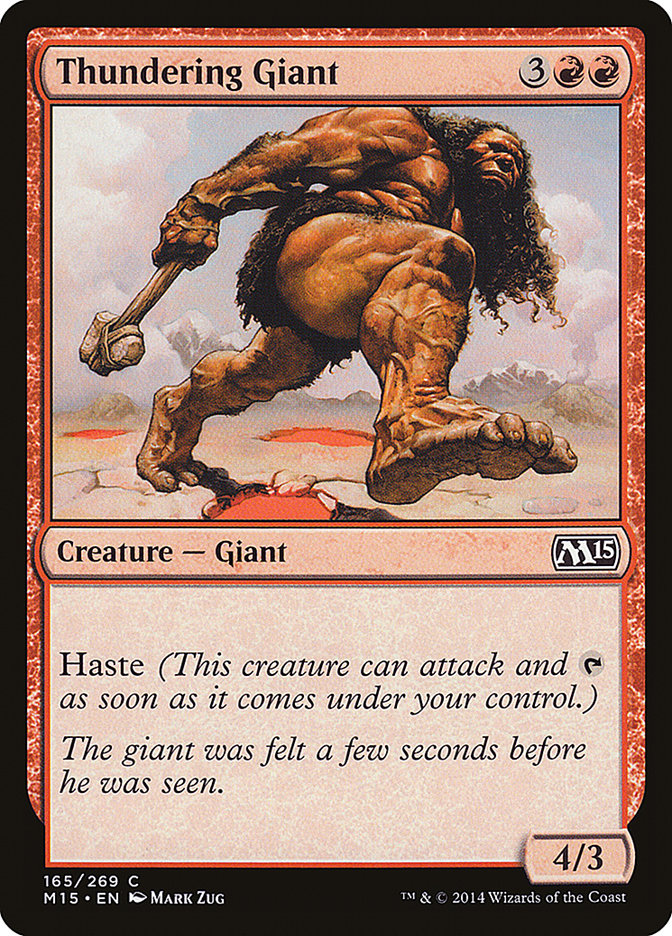 Thundering Giant [Magic 2015] | The Gaming Verse