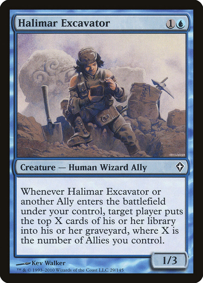 Halimar Excavator [Worldwake] | The Gaming Verse