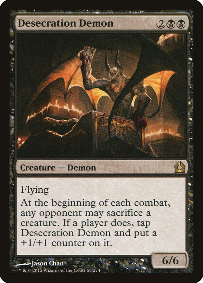 Desecration Demon [Return to Ravnica] | The Gaming Verse