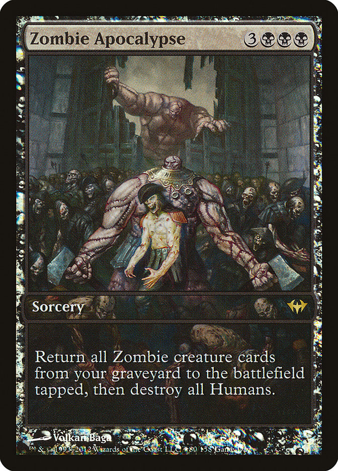 Zombie Apocalypse (Game Day) [Dark Ascension Promos] | The Gaming Verse