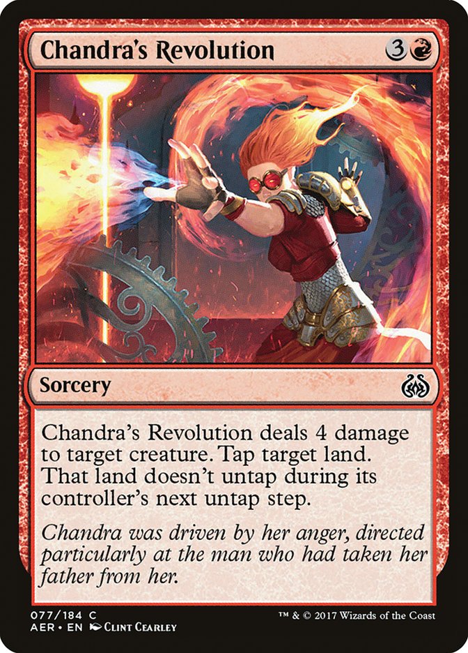 Chandra's Revolution [Aether Revolt] | The Gaming Verse