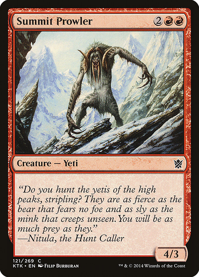 Summit Prowler [Khans of Tarkir] | The Gaming Verse