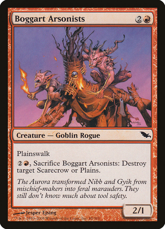 Boggart Arsonists [Shadowmoor] | The Gaming Verse