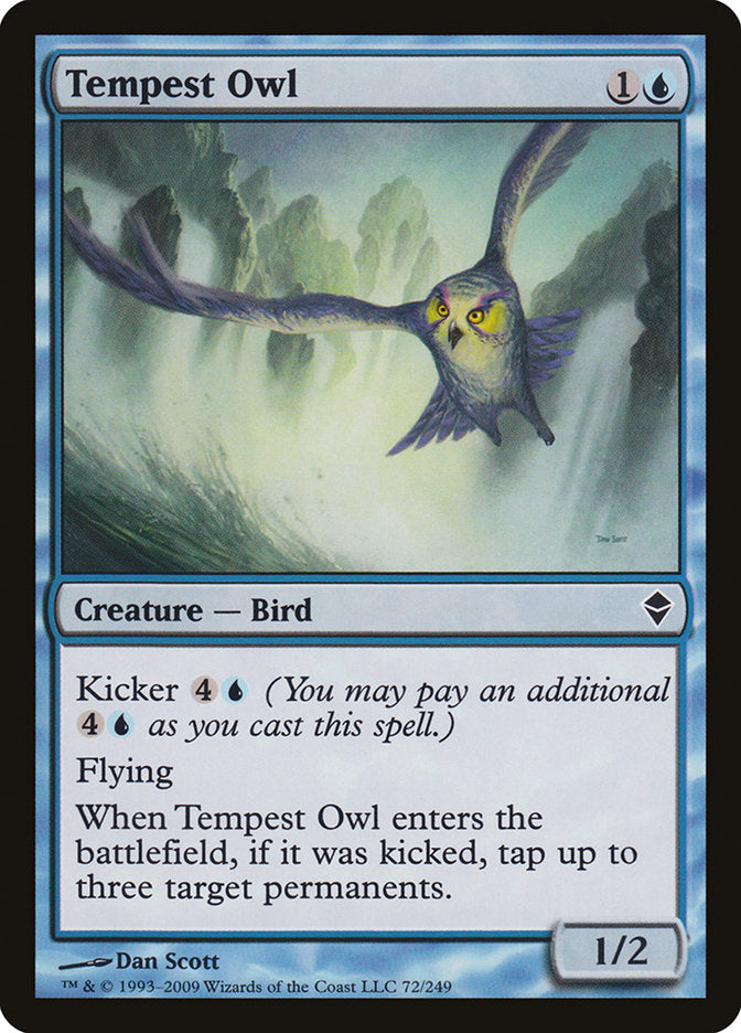 Tempest Owl [Zendikar] | The Gaming Verse