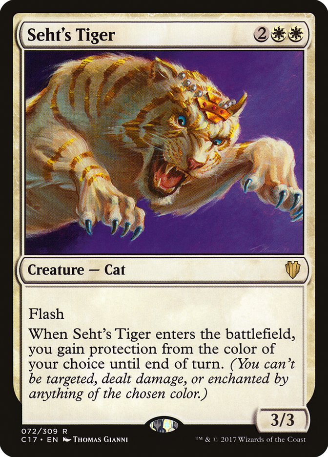 Seht's Tiger [Commander 2017] | The Gaming Verse