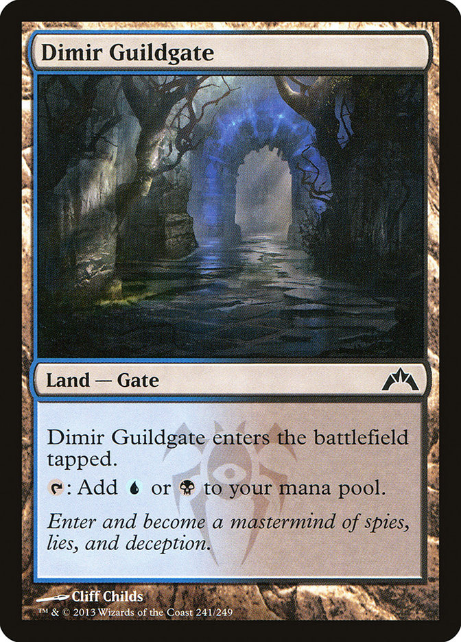 Dimir Guildgate [Gatecrash] | The Gaming Verse