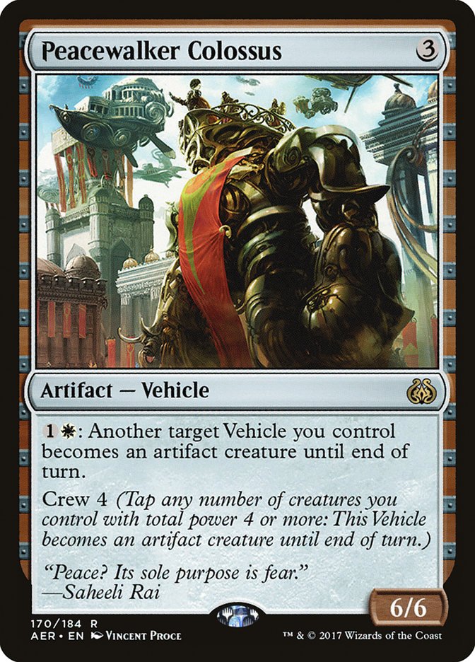 Peacewalker Colossus [Aether Revolt] | The Gaming Verse