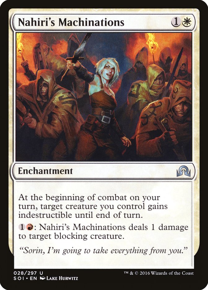 Nahiri's Machinations [Shadows over Innistrad] | The Gaming Verse