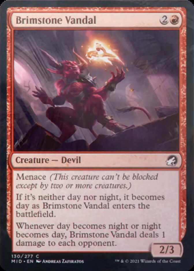 Brimstone Vandal [Innistrad: Midnight Hunt] | The Gaming Verse