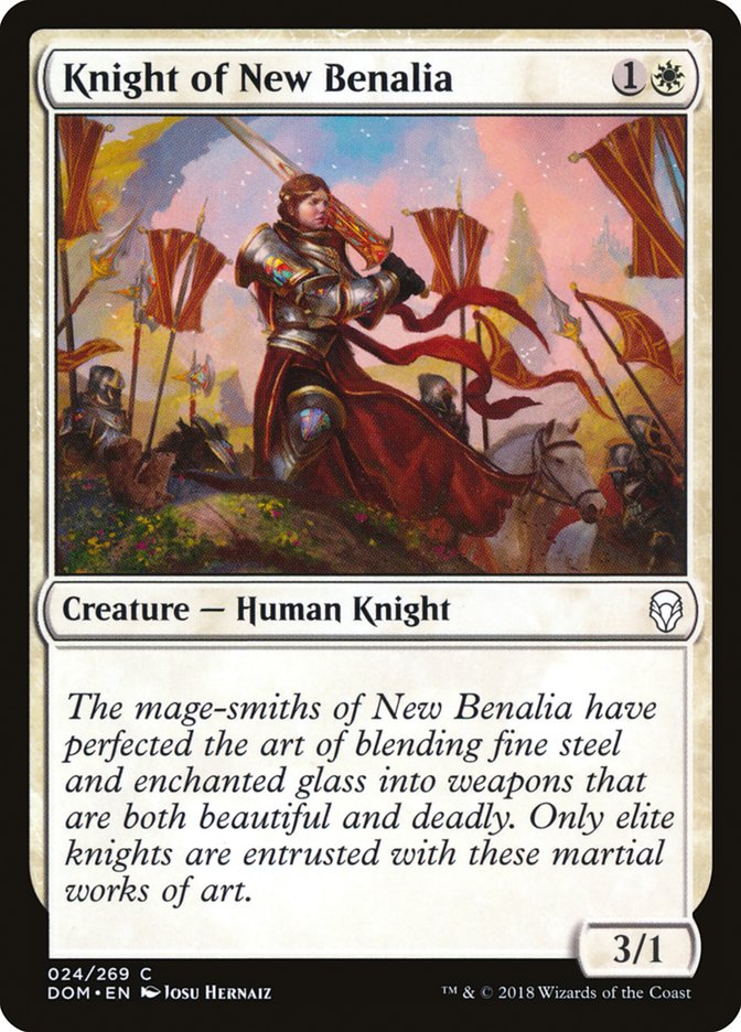 Knight of New Benalia [Dominaria] | The Gaming Verse