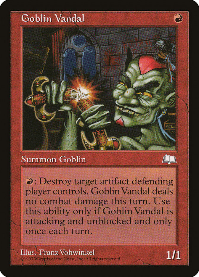 Goblin Vandal [Weatherlight] | The Gaming Verse