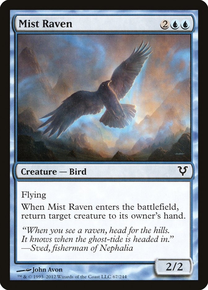 Mist Raven [Avacyn Restored] | The Gaming Verse