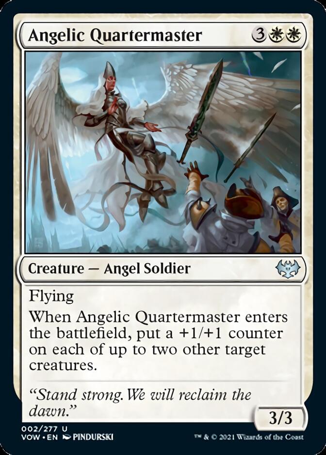 Angelic Quartermaster [Innistrad: Crimson Vow] | The Gaming Verse