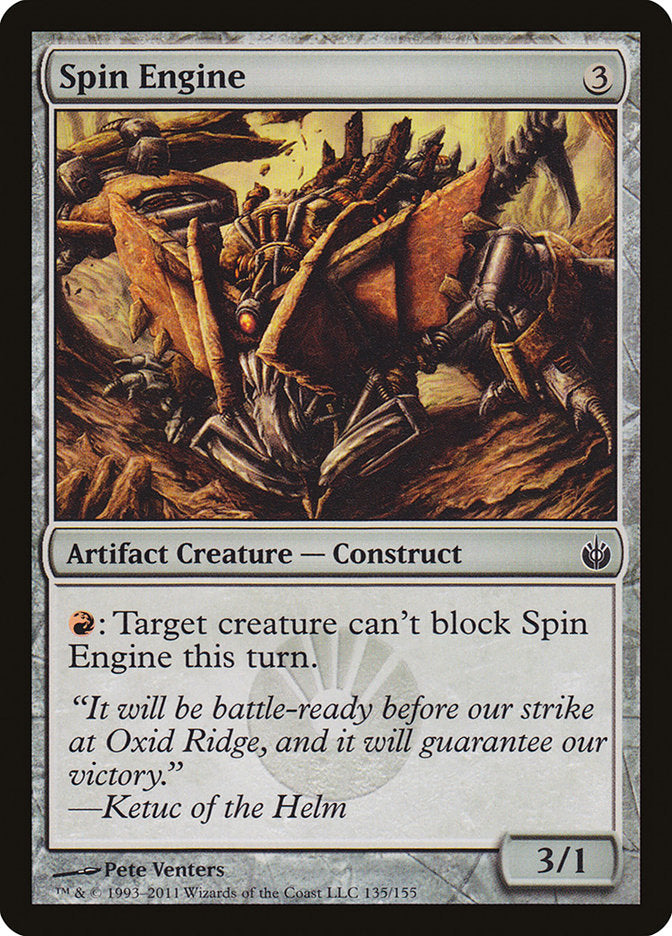 Spin Engine [Mirrodin Besieged] | The Gaming Verse