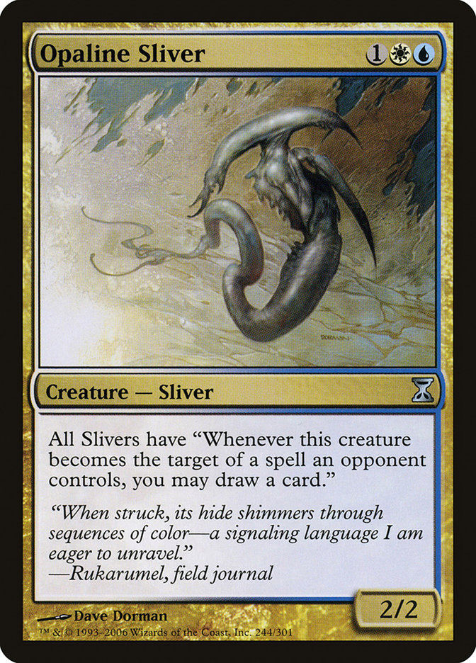 Opaline Sliver [Time Spiral] | The Gaming Verse