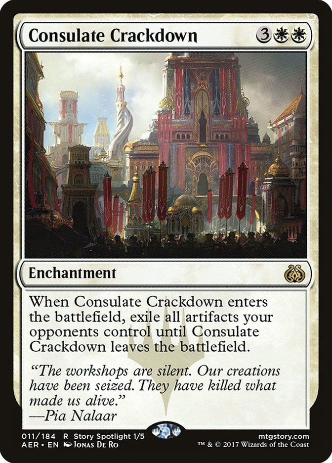 Consulate Crackdown [Aether Revolt] | The Gaming Verse