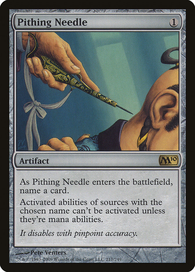 Pithing Needle [Magic 2010] | The Gaming Verse