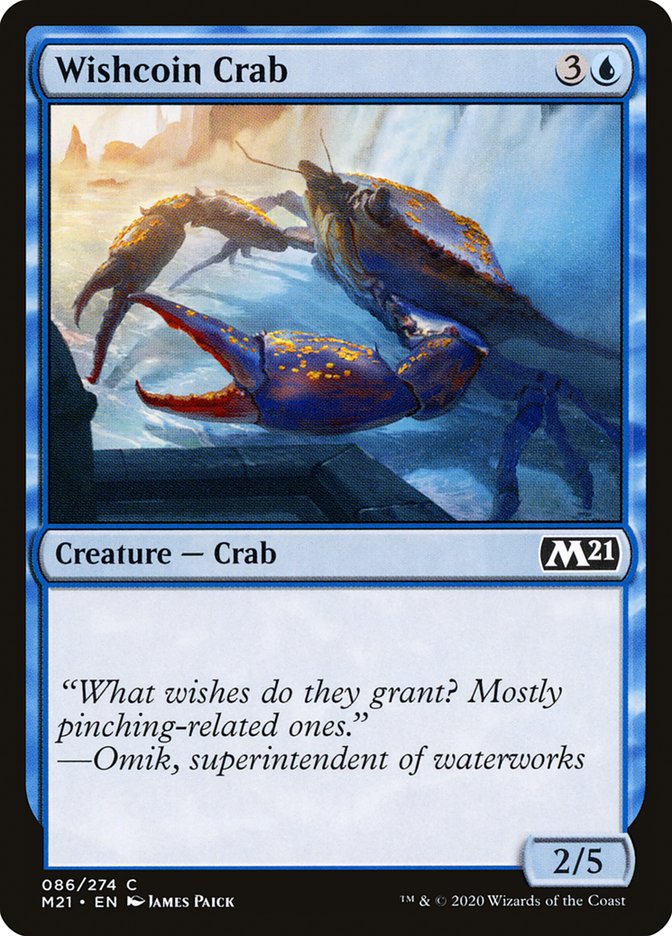 Wishcoin Crab [Core Set 2021] | The Gaming Verse