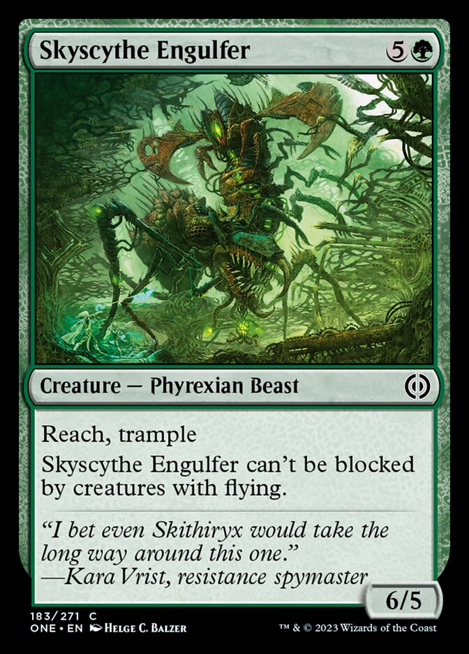 Skyscythe Engulfer [Phyrexia: All Will Be One] | The Gaming Verse