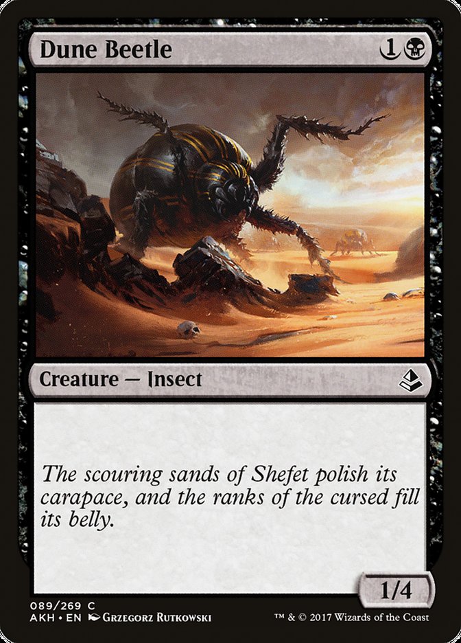 Dune Beetle [Amonkhet] | The Gaming Verse