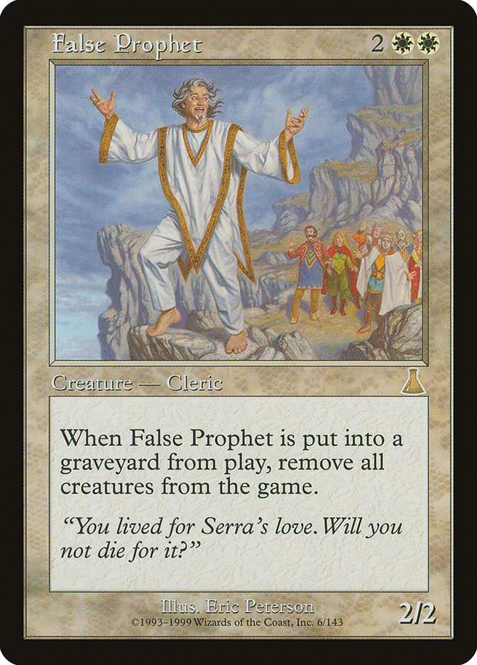 False Prophet [Urza's Destiny] | The Gaming Verse