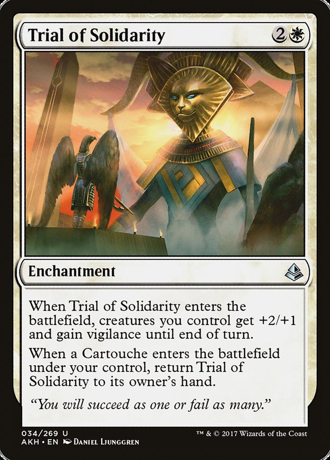 Trial of Solidarity [Amonkhet] | The Gaming Verse